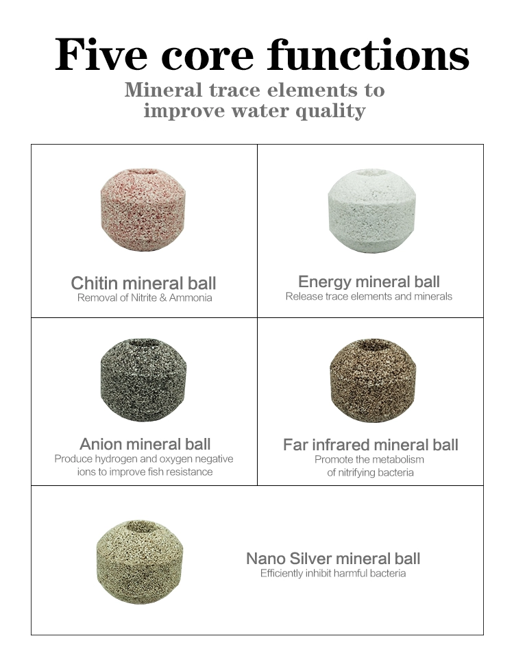 Bio Balls For Aquarium Nano Aquarium Filter Material Activated Carbon Biochemical Ball Stone Filter Material Mixed Filter Medium