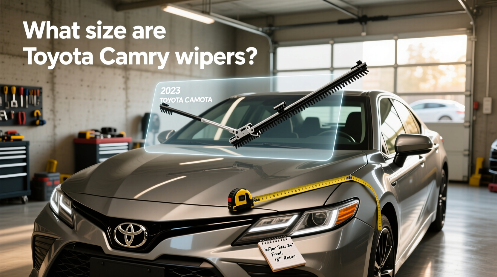 How to Choose for Camry Wiper Tank, What Size Are Toyota Camry Wipers?