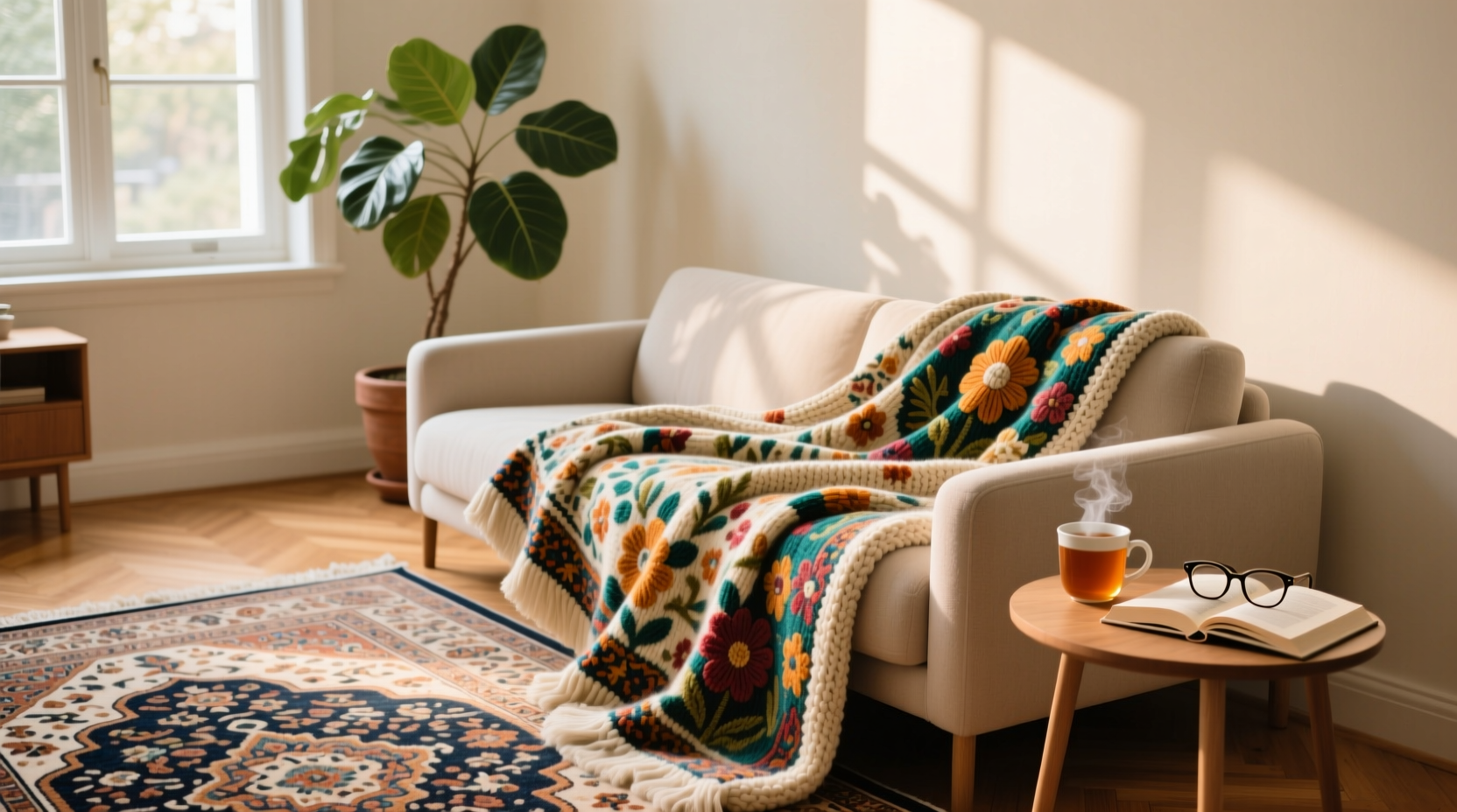 creative ways to use a carpet as a blanket for extra warmth and comfort