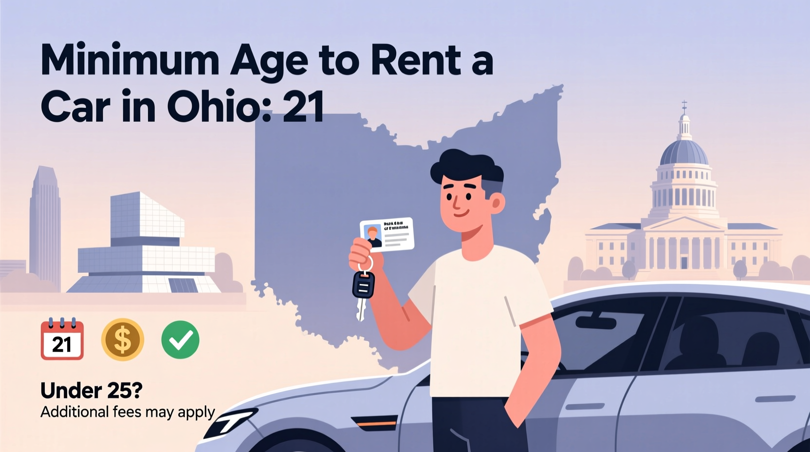 how old to rent a car in ohio