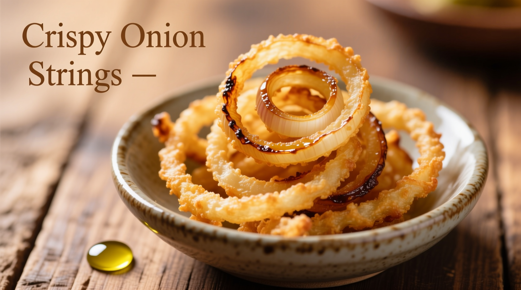 crispy onion strings