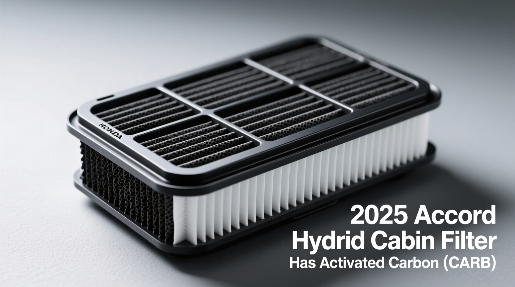 accord hybrid 2025 cabin filter carb