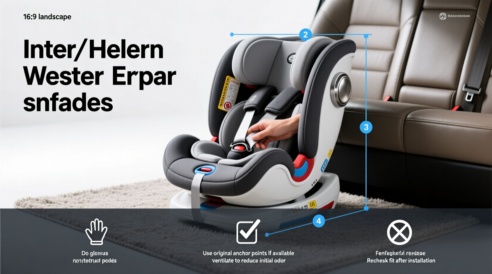 child car seat dimensions