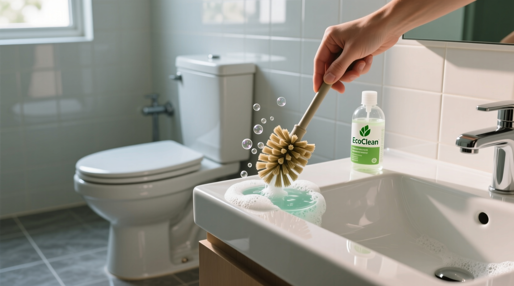 best way to clean a toilet