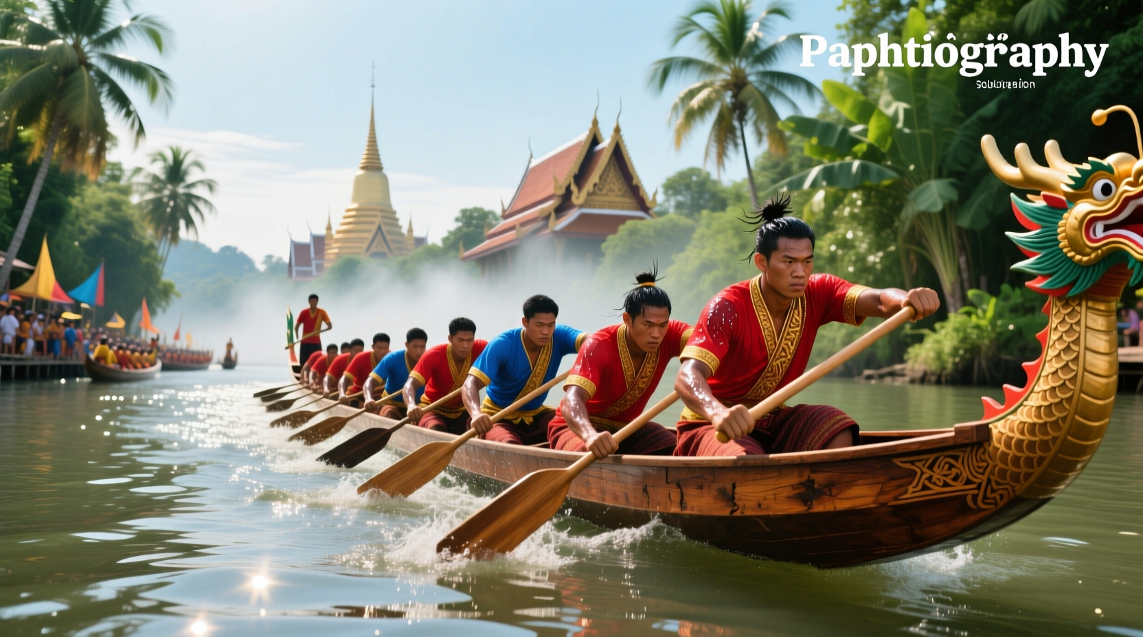 What is Thailand boat racing with turbo longtail boats?