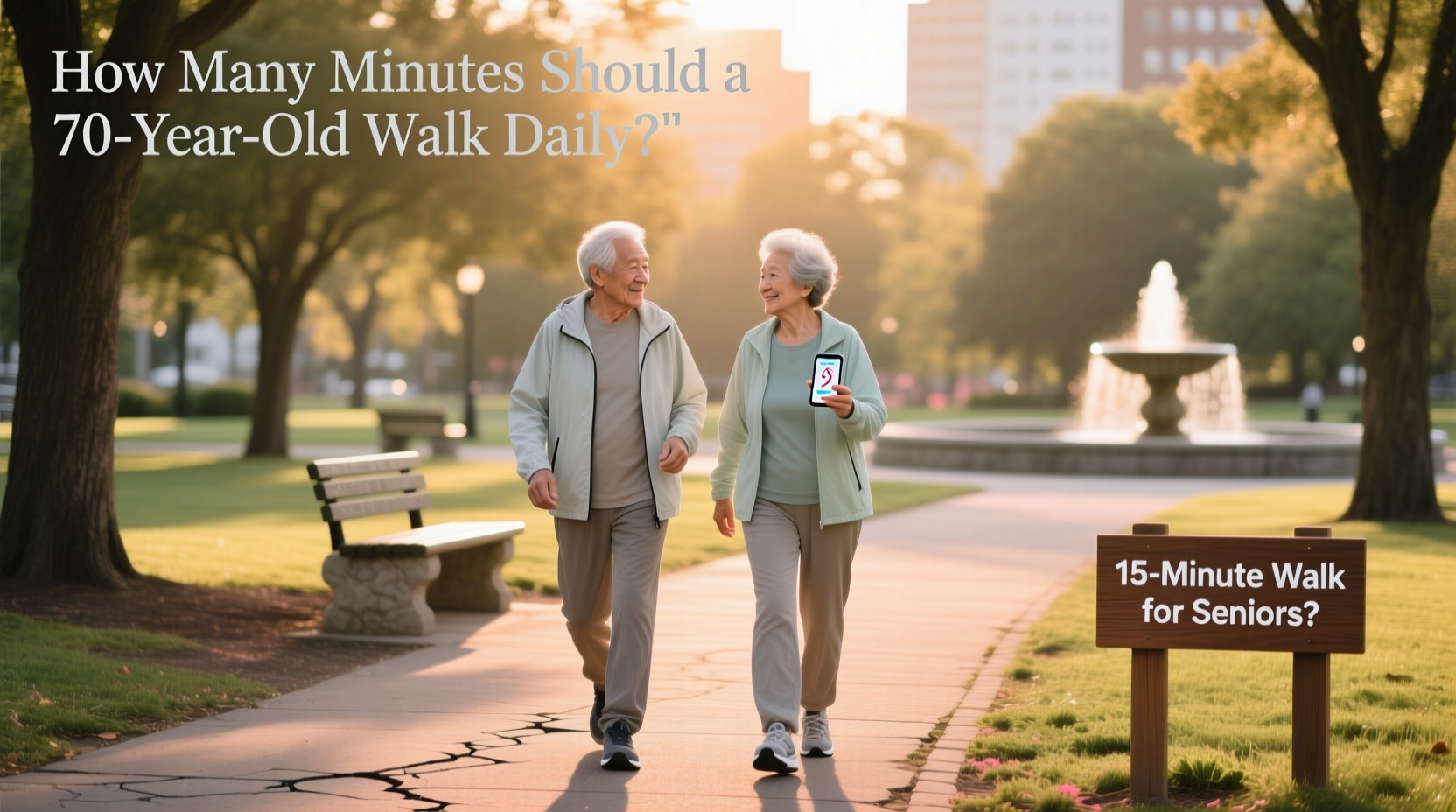 15 minute walking workout for seniors guide