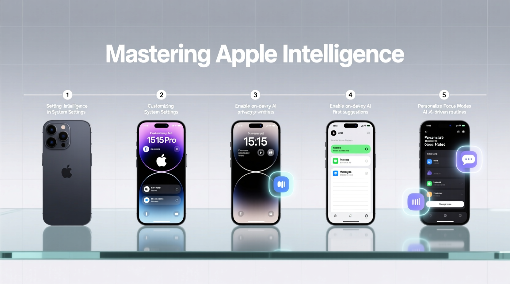 mastering apple intelligence a step by step guide to setup and customization