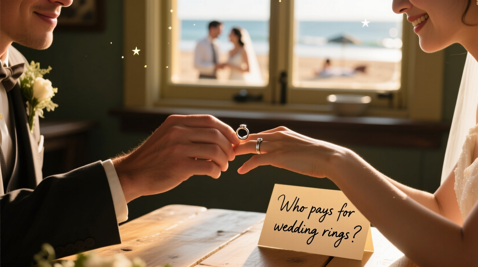 who pays for wedding rings