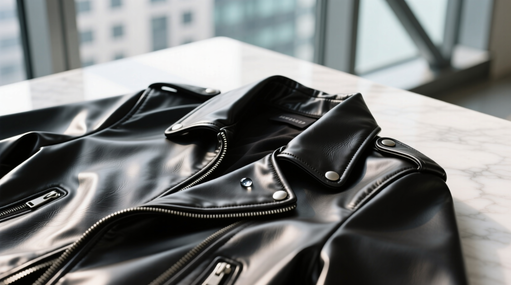 how clean a leather jacket
