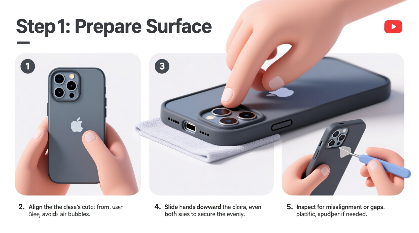 step by step guide to installing a phone case on your iphone 14 without damage
