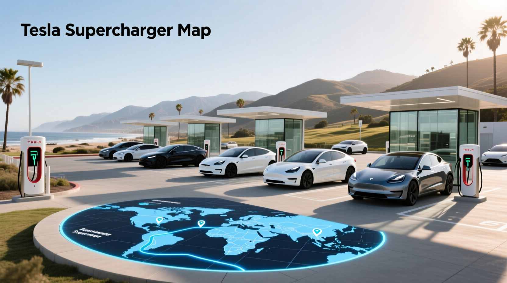 How to Use the Tesla Supercharger Map for Fast Charging