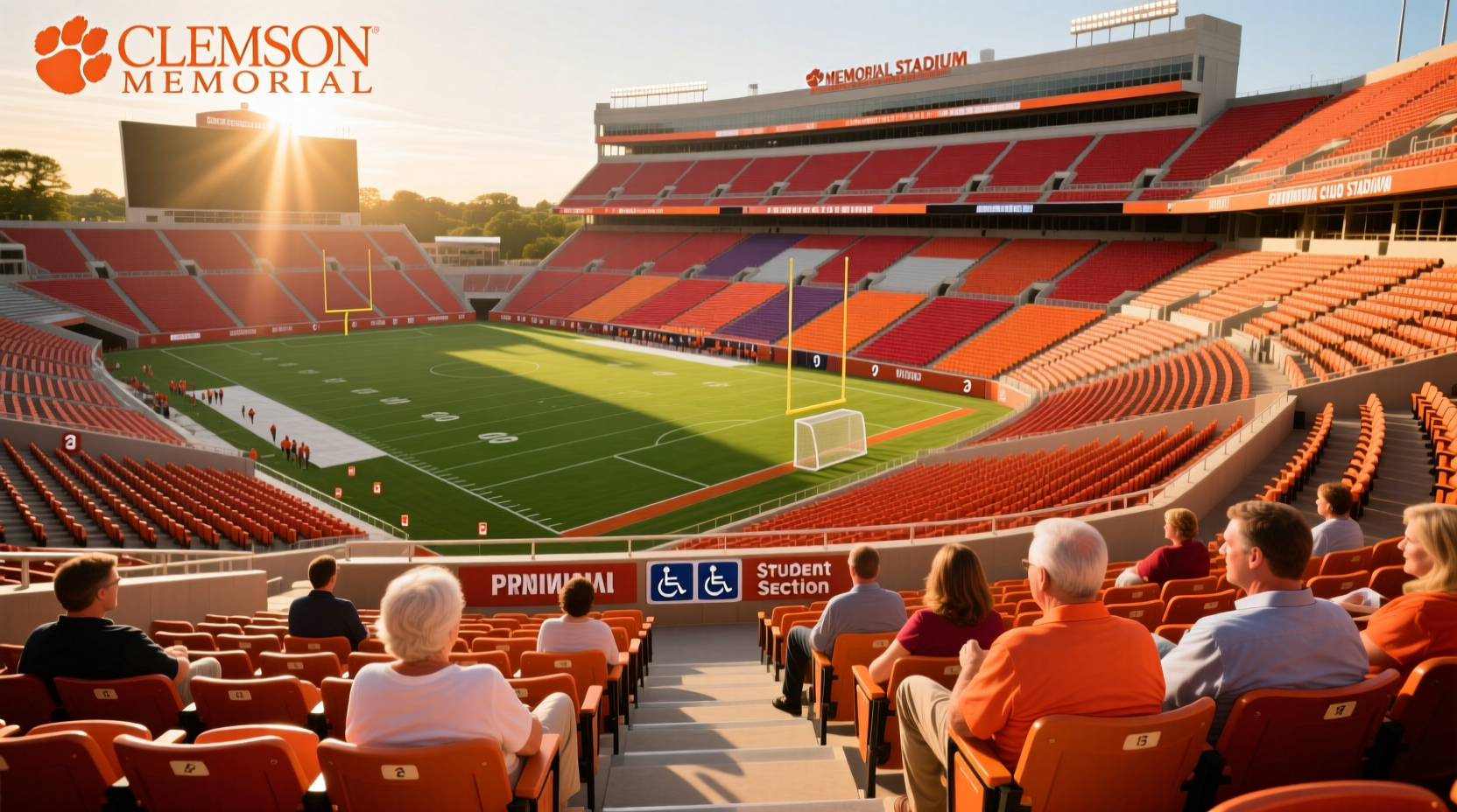 Clemson Memorial Stadium Seating Guide: Where Visitors Sit
