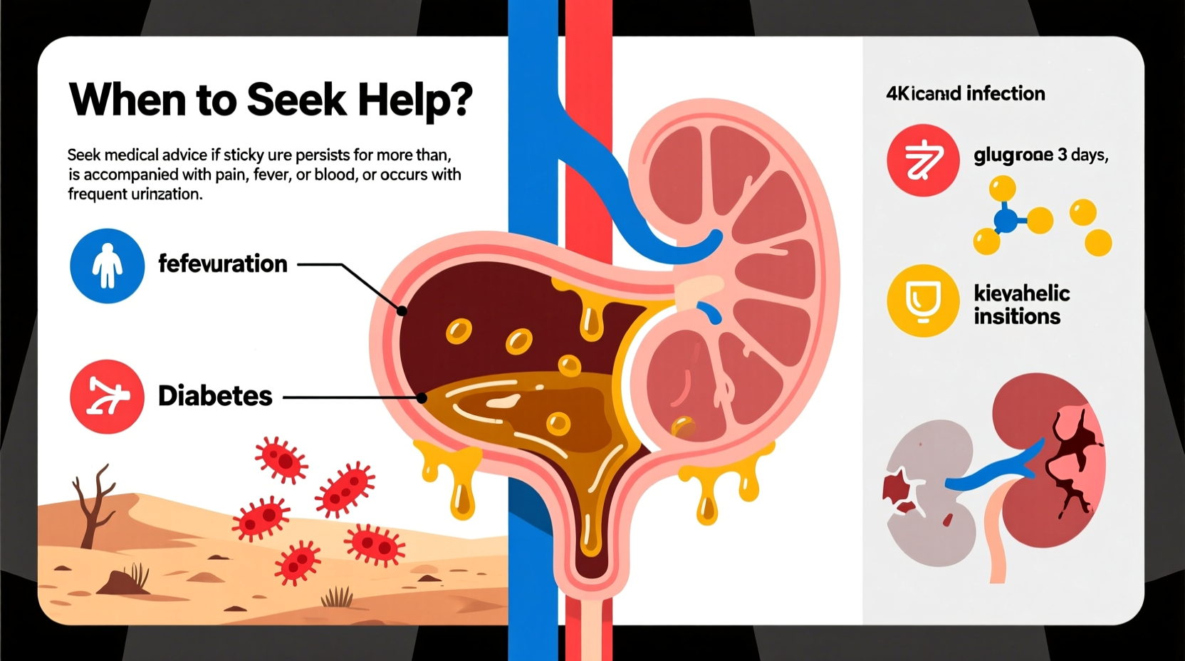 sticky urine understanding causes and when to seek help