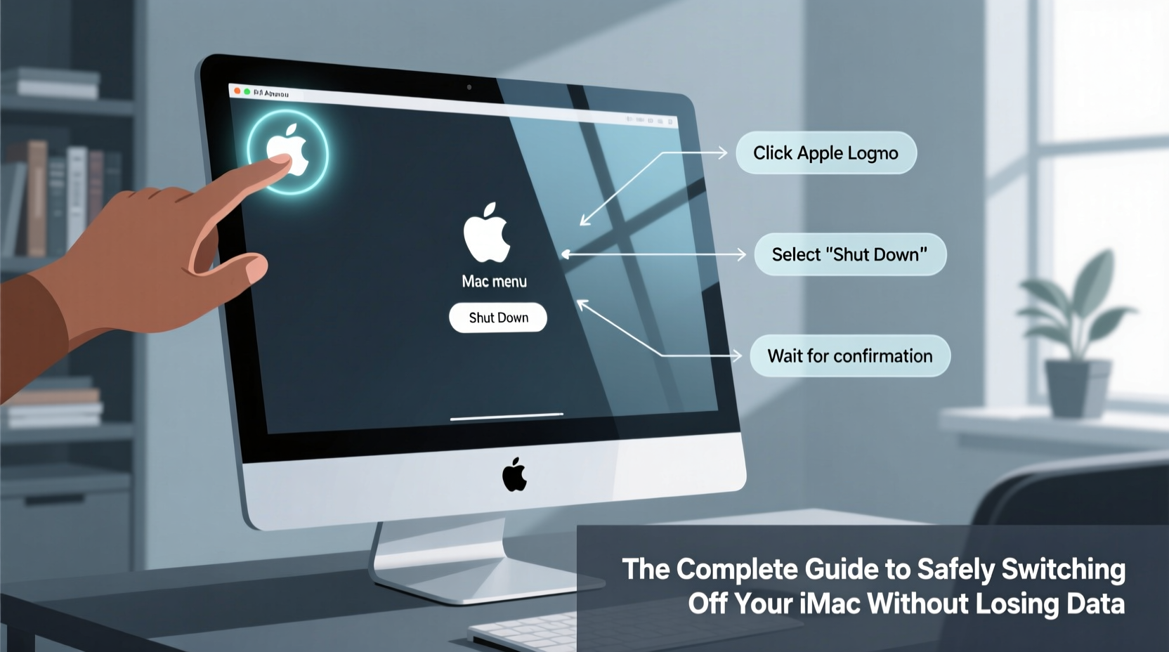 the complete guide to safely switching off your imac without losing data