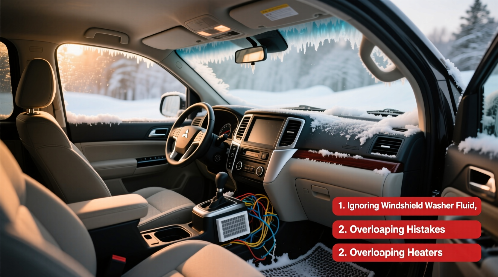 delica d5 winter interior mistakes