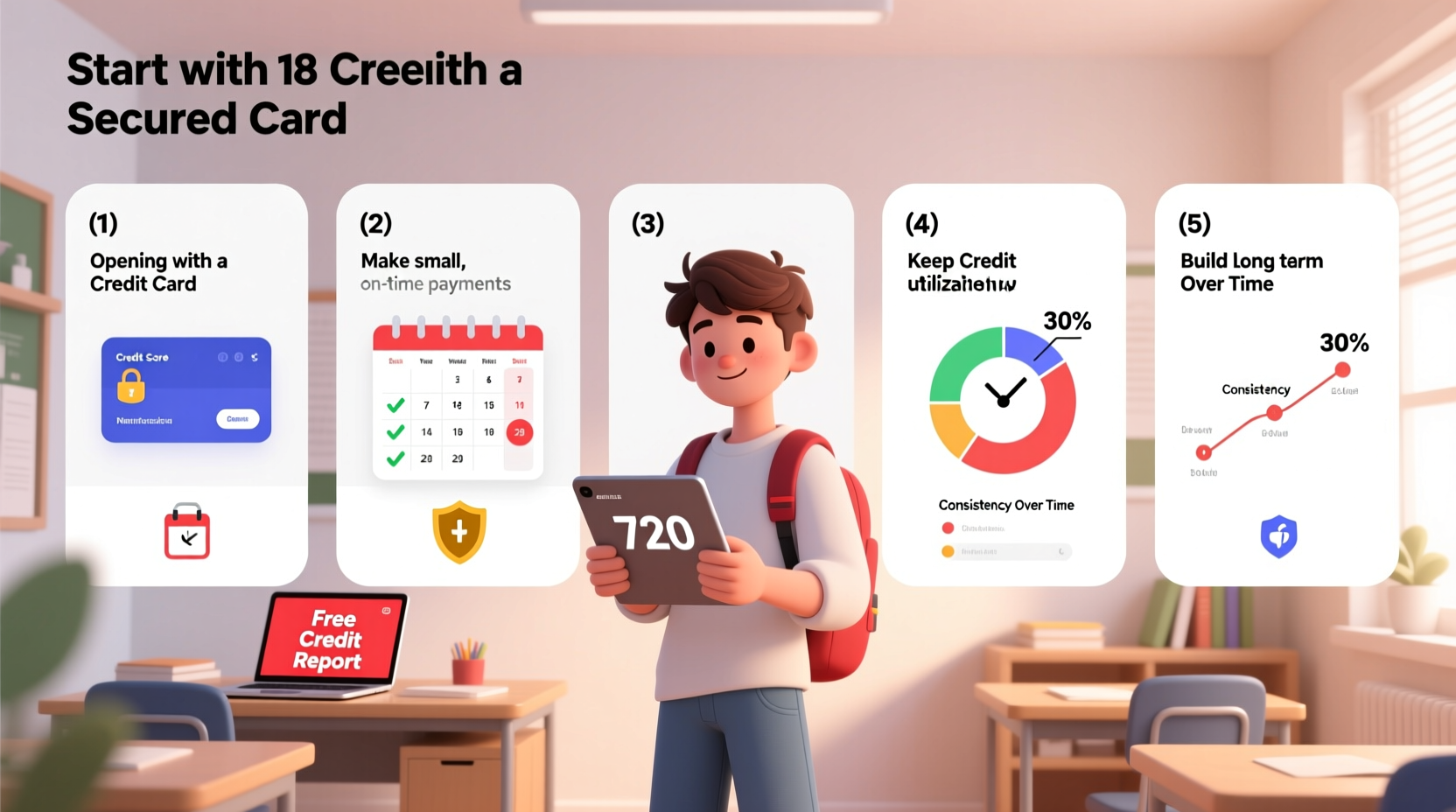 essential steps to build strong credit at 18 a practical guide for beginners