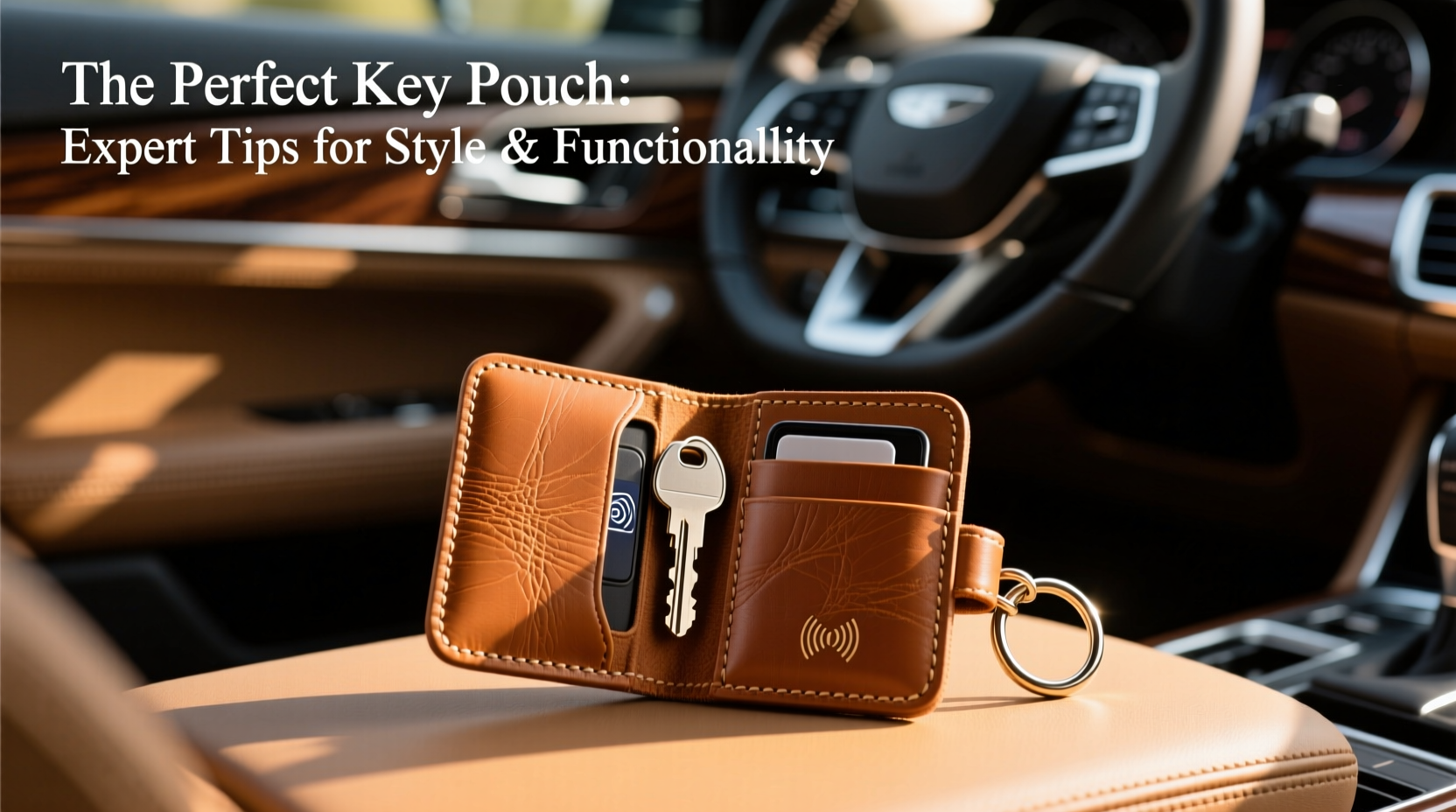 how to select the perfect leather key pouch for your car expert tips for style and functionality