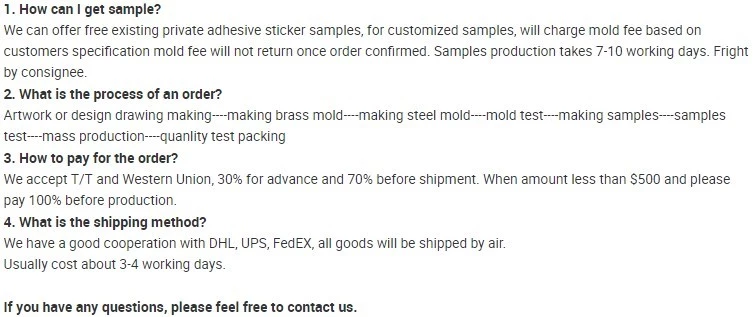 Custom Logo Clear Metallic Stickers Waterproof Transparent Embossed Label Stickers