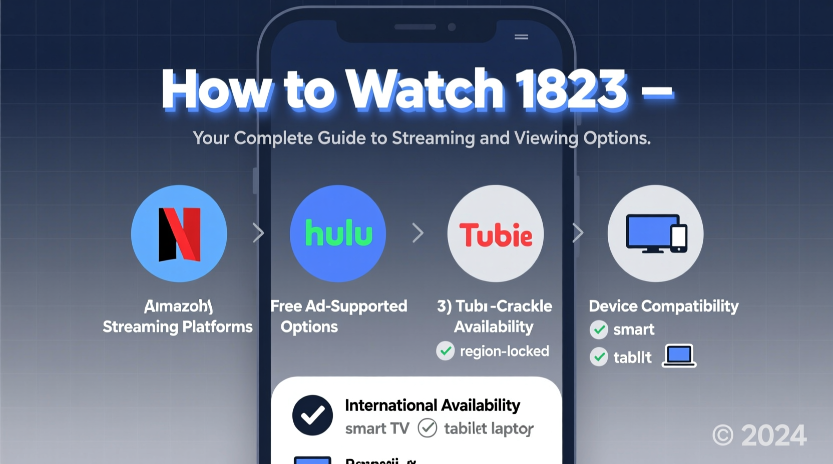 how to watch 1823 your complete guide to streaming and viewing options