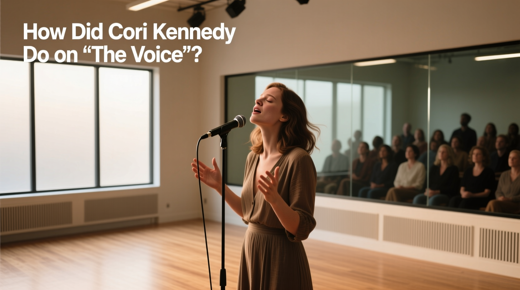 What happened to Cori Kennedy on The Voice? A viewer's guide