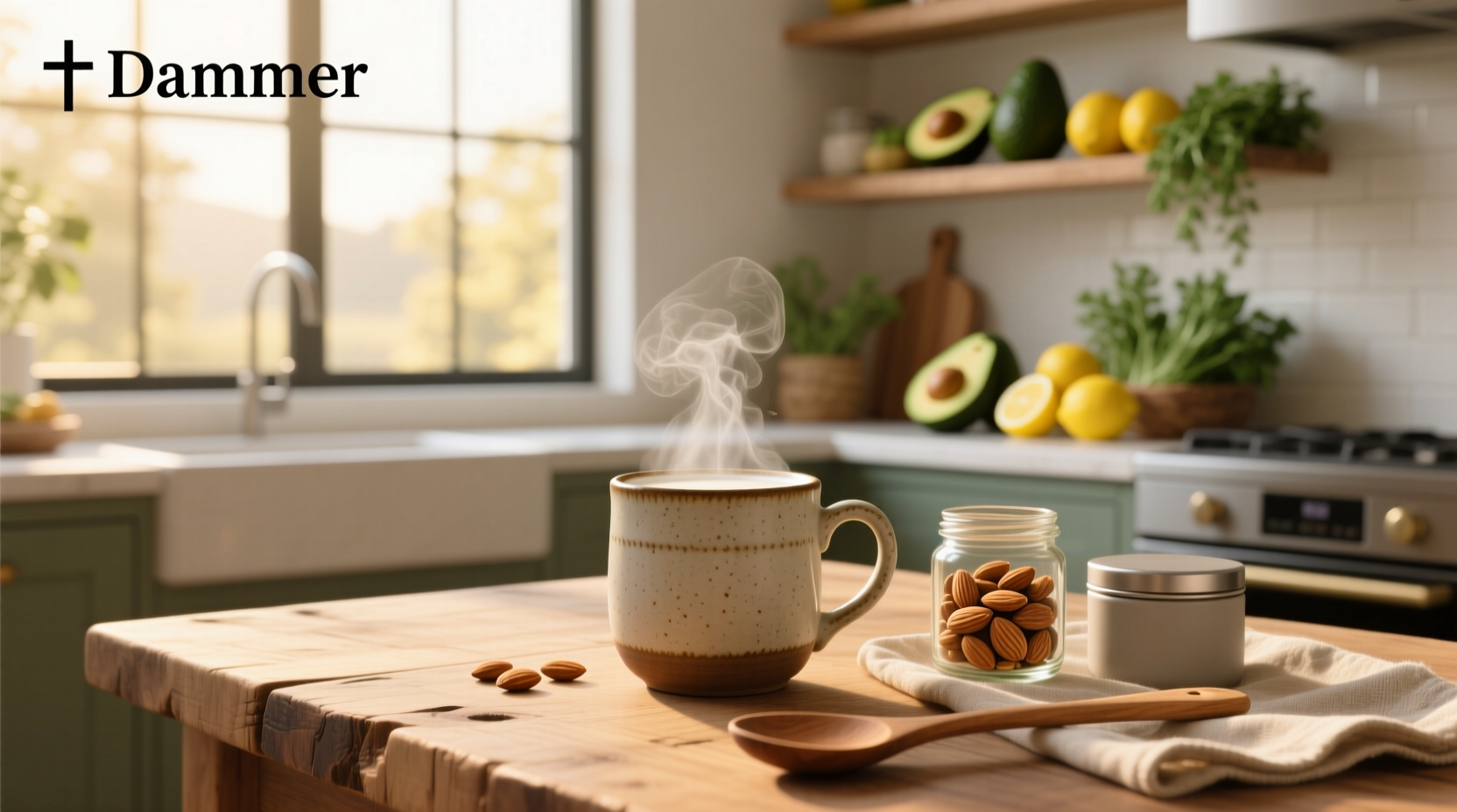 almond oat milk creamy balanced plant milk