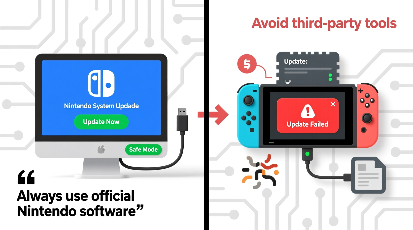 how to safely update the nintendo switch hats pack for optimal performance