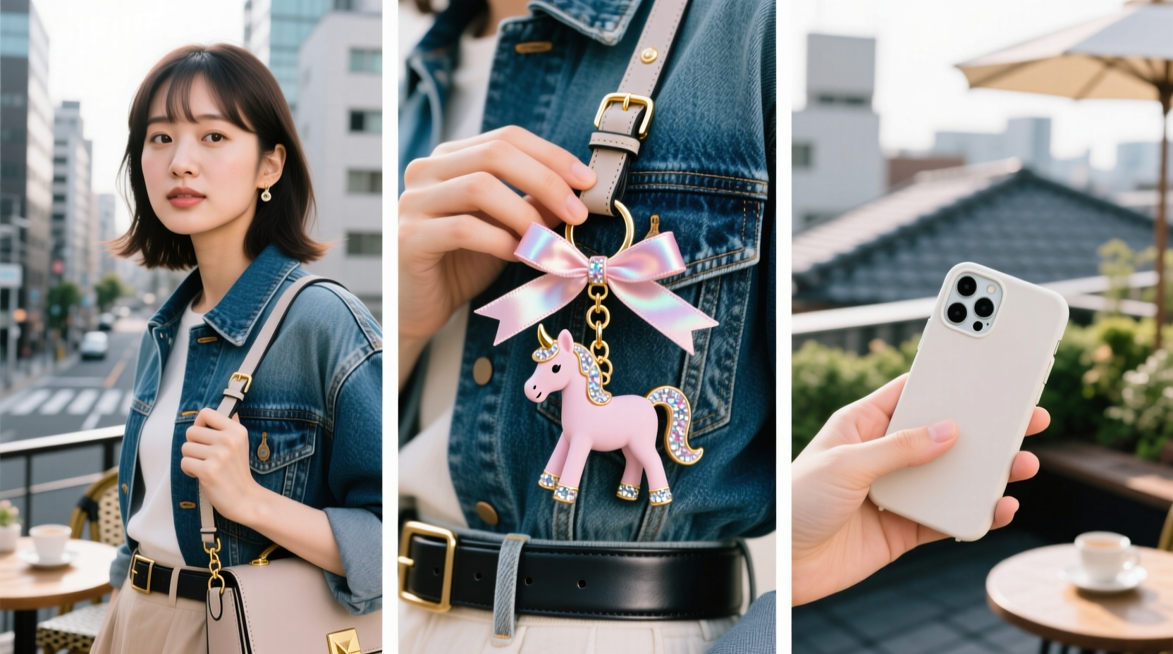 stylish ways to coordinate your pony keychain charm with every outfit