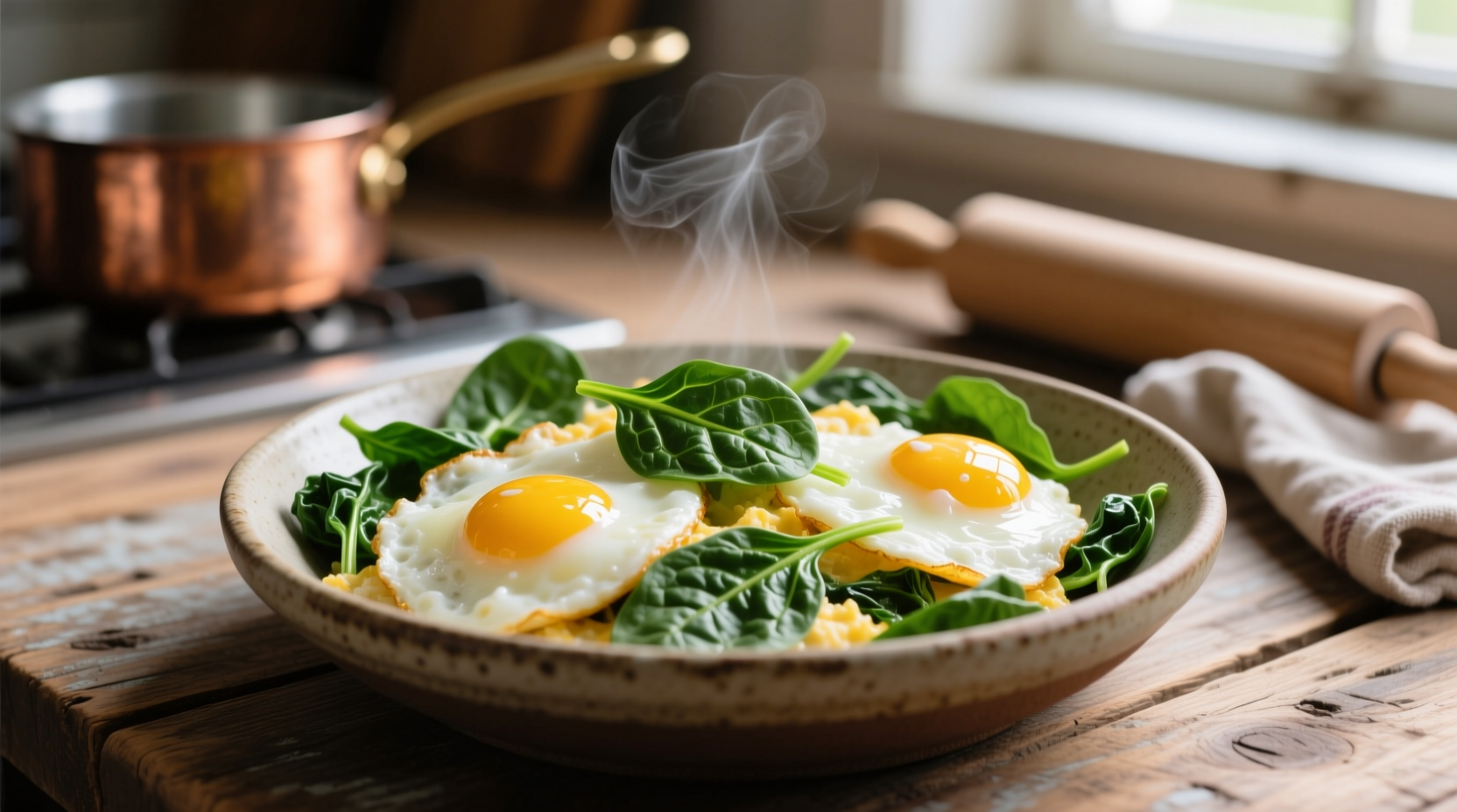 Perfect Scrambled Eggs with Spinach Recipe & Tips