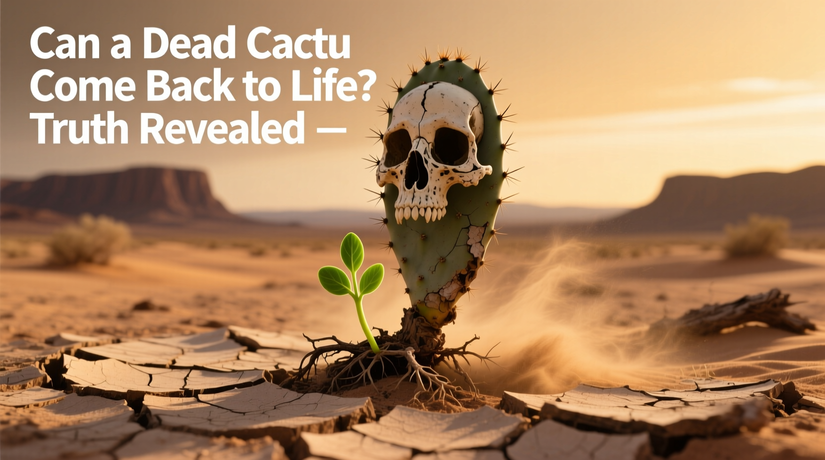 can a dead cactus come back to life