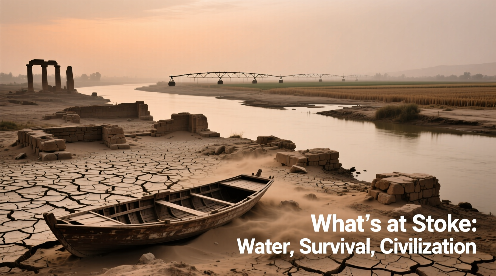 why is the euphrates river drying up causes whats at stake