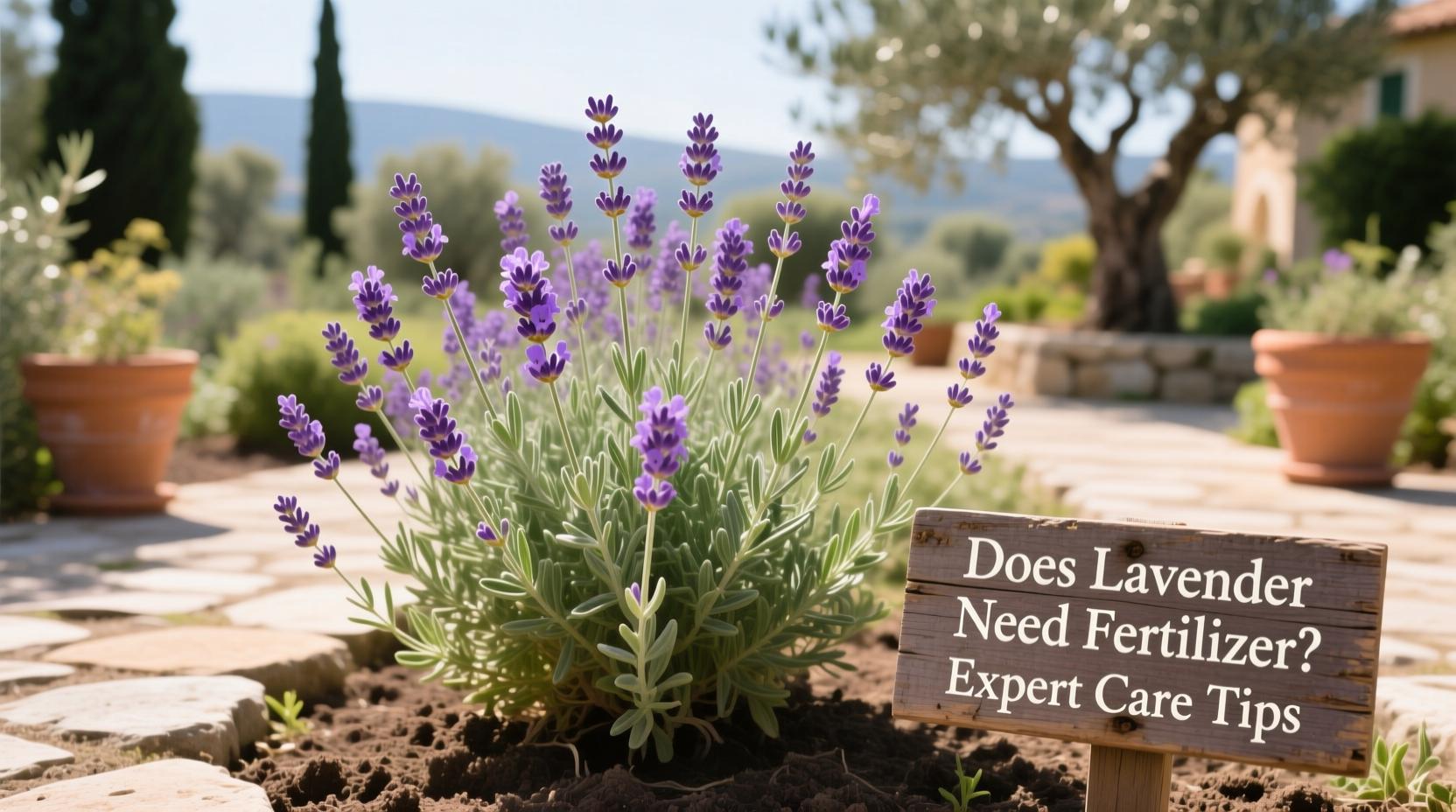 does lavender need fertilizer