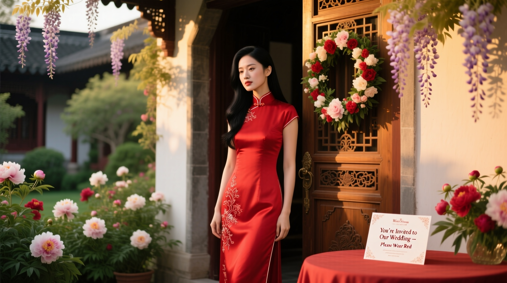 is it okay to wear red to a wedding