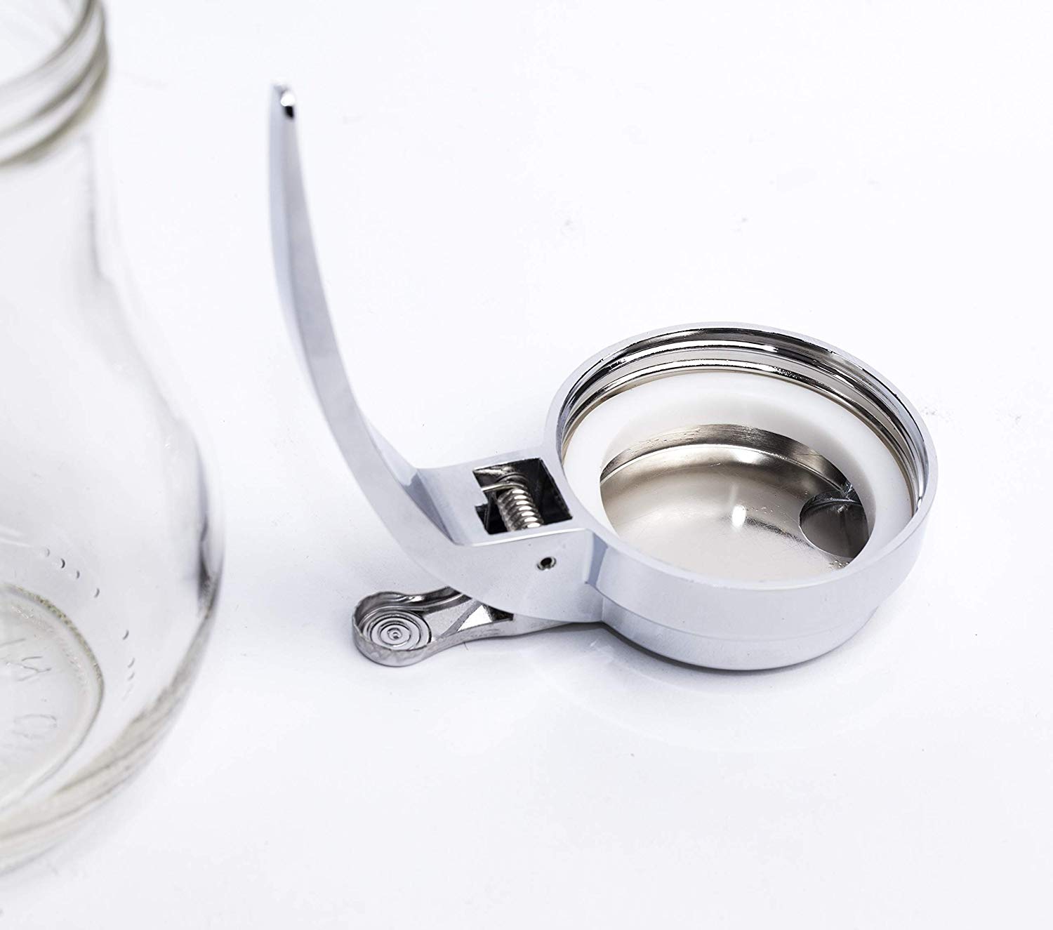 Eco-friendly High Quality Clear/Transparent Syrup Glass dispenser