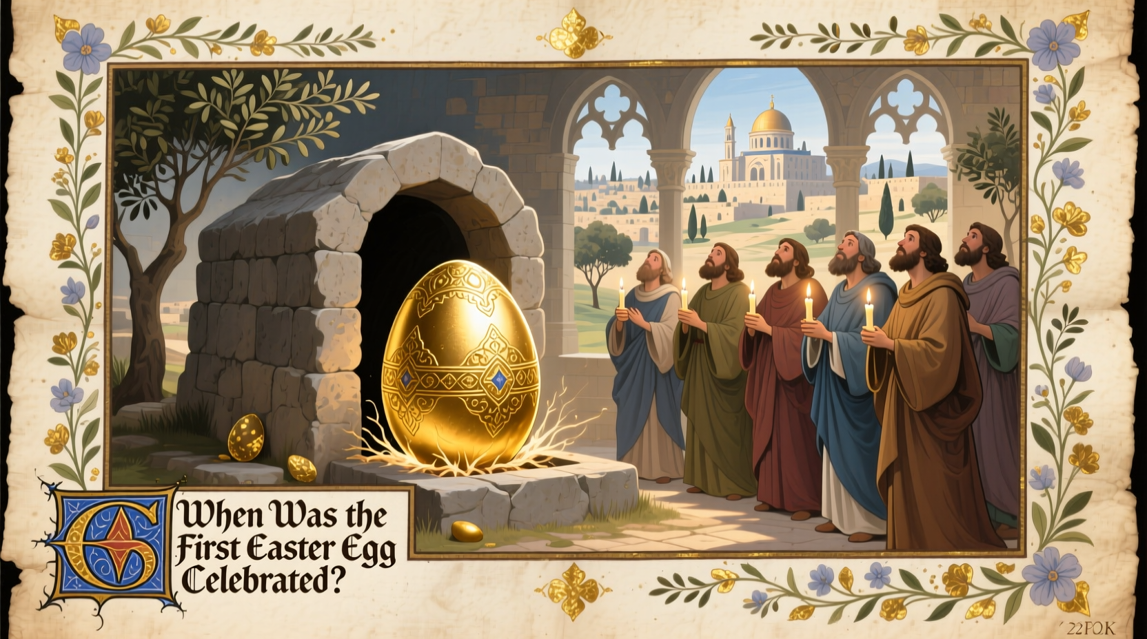 when was the first easter egg