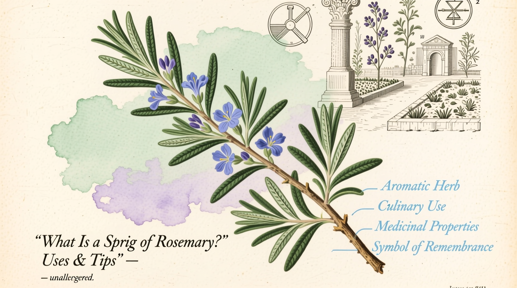 What Is a Sprig of Rosemary? Uses & Tips