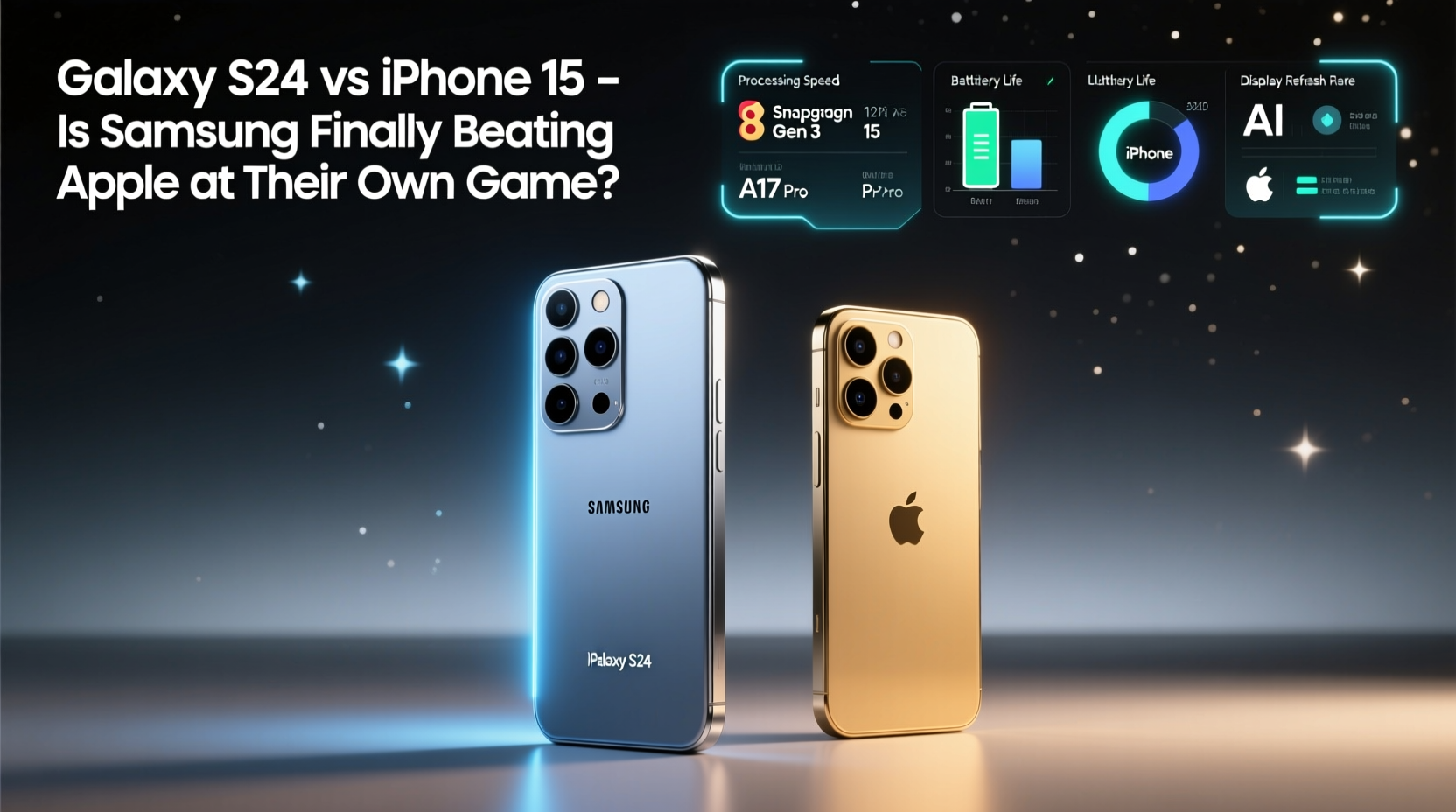 galaxy s24 vs iphone 15 is samsung finally beating apple at their own game