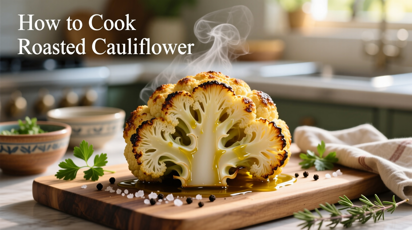 how to cook roasted cauliflower