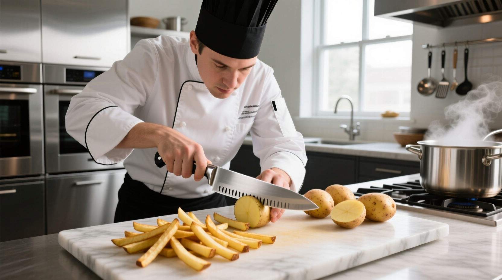 french fry potato cutter guide  choose   use right