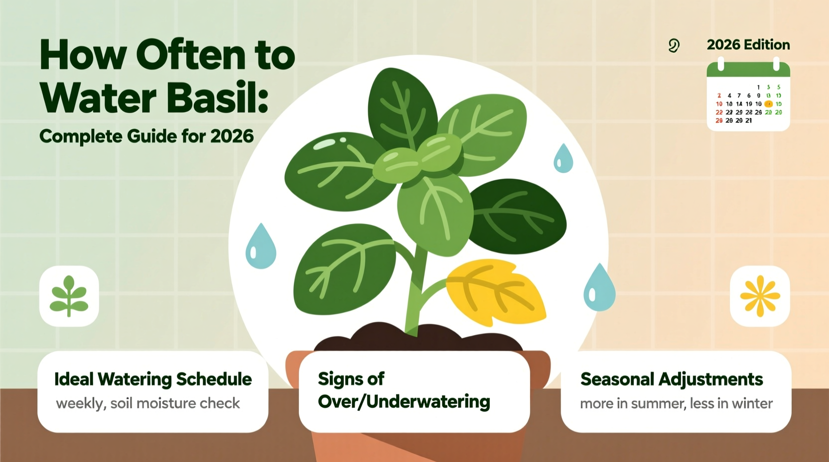 how often to water basil