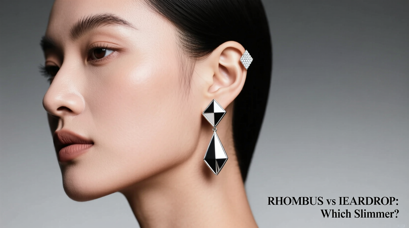 rhombus vs teardrop earrings which earring style makes your face look slimmer