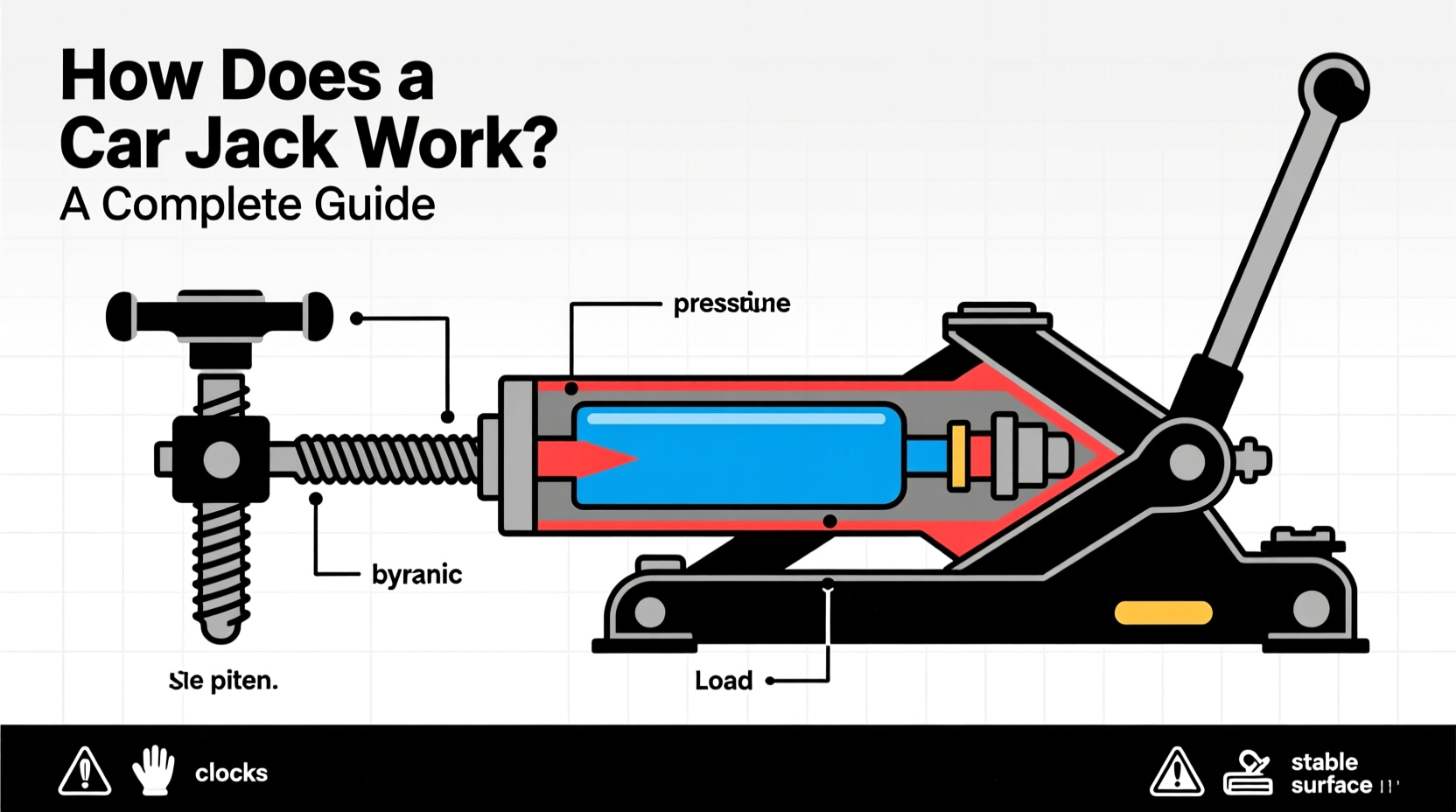 how does a car jack work
