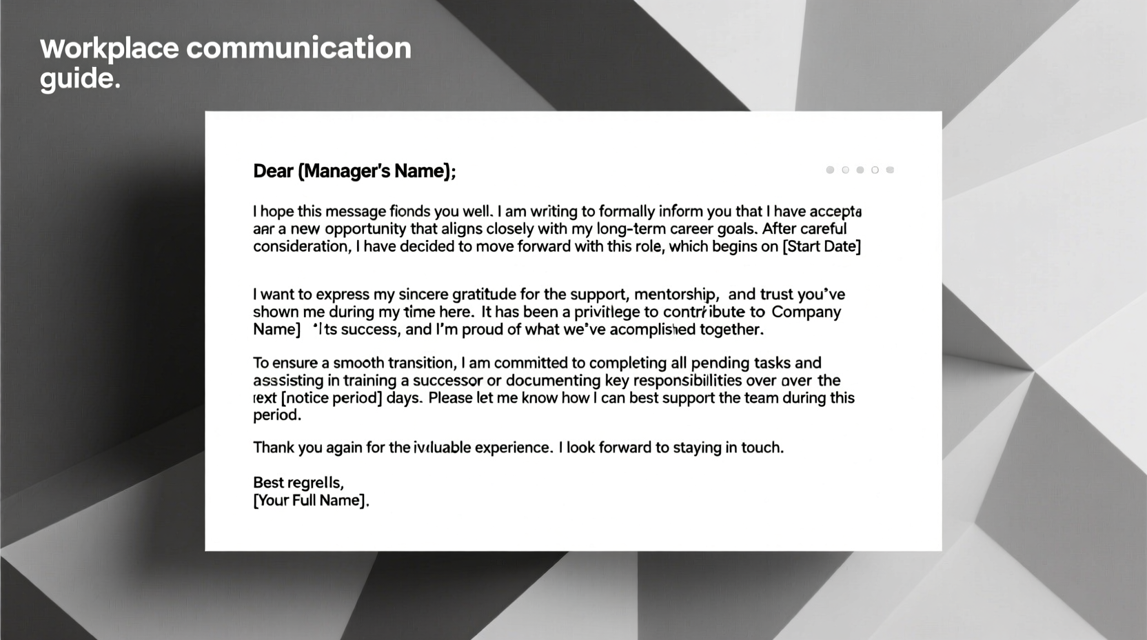 how to professionally inform your employer youve accepted another job offer