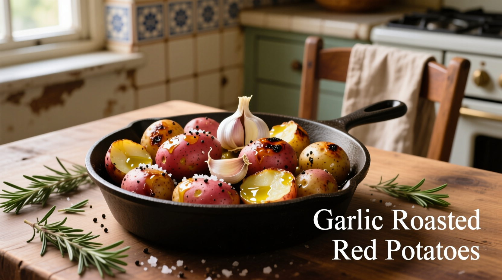 garlic roasted red potatoes
