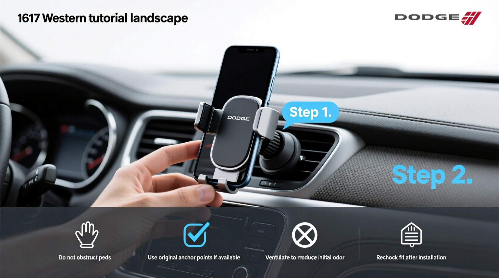How to Choose Cell Phone Mount for 2017 Dodge Journey