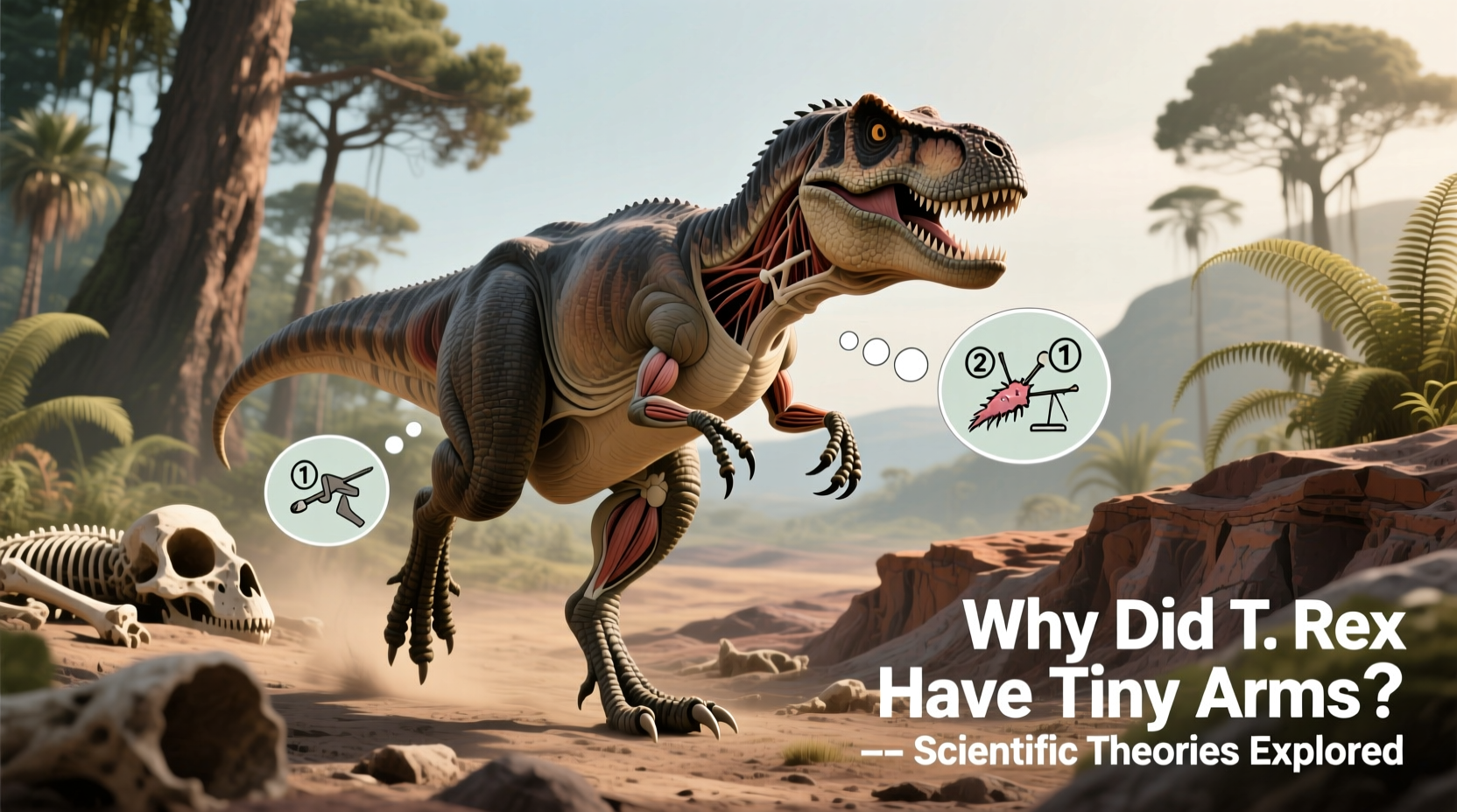why did t rex have tiny arms theories and purpose explored