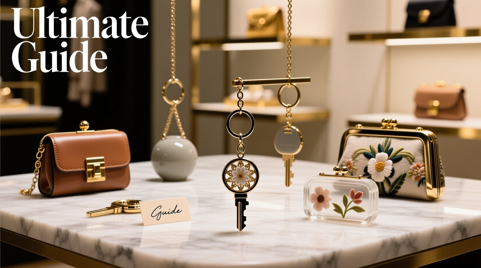 ultimate guide to discovering unique handbag keychains that elevate your style