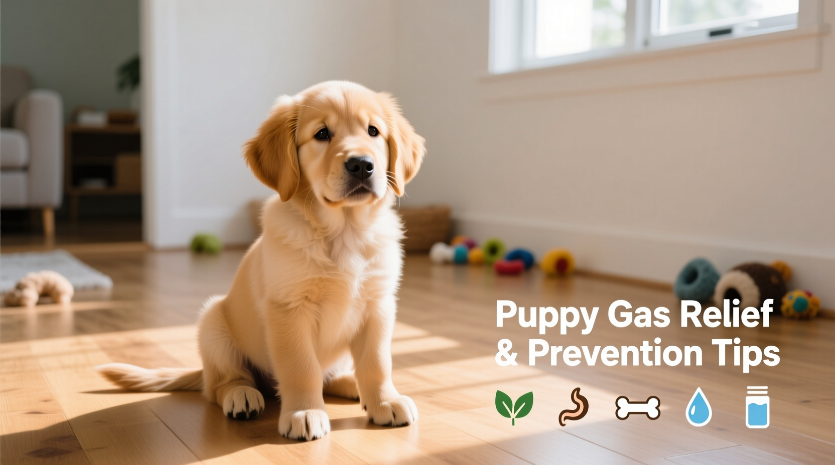 puppy gas causes relief and prevention tips