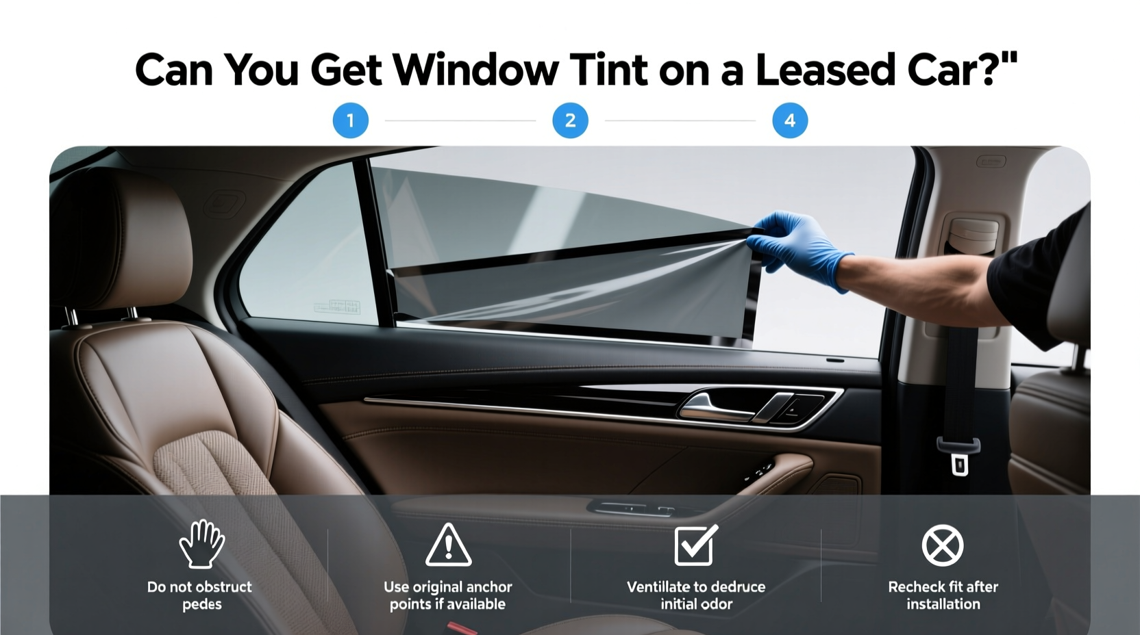 Can You Get Window Tint on a Leased Car: Buying Guide
