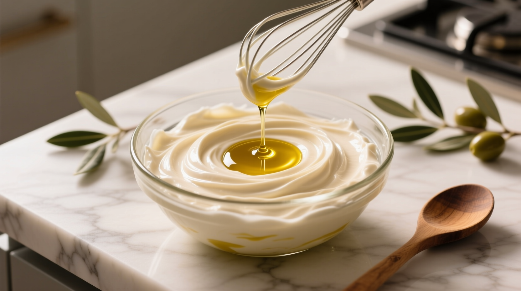 olive oil whipped cream