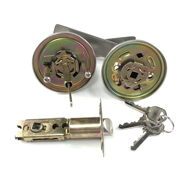 zinc alloy lever lock lever door handle with adjustable door latch